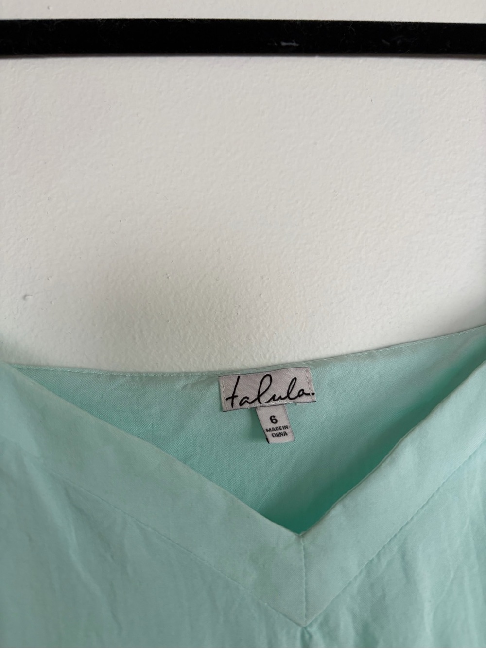 Talula Lipinski Light Aqua Dress Size 6 - Picture 3 of 8